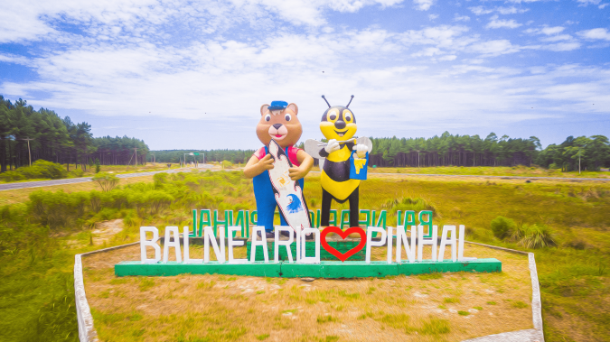 Melinha e Meladinho Balneário Pinhal