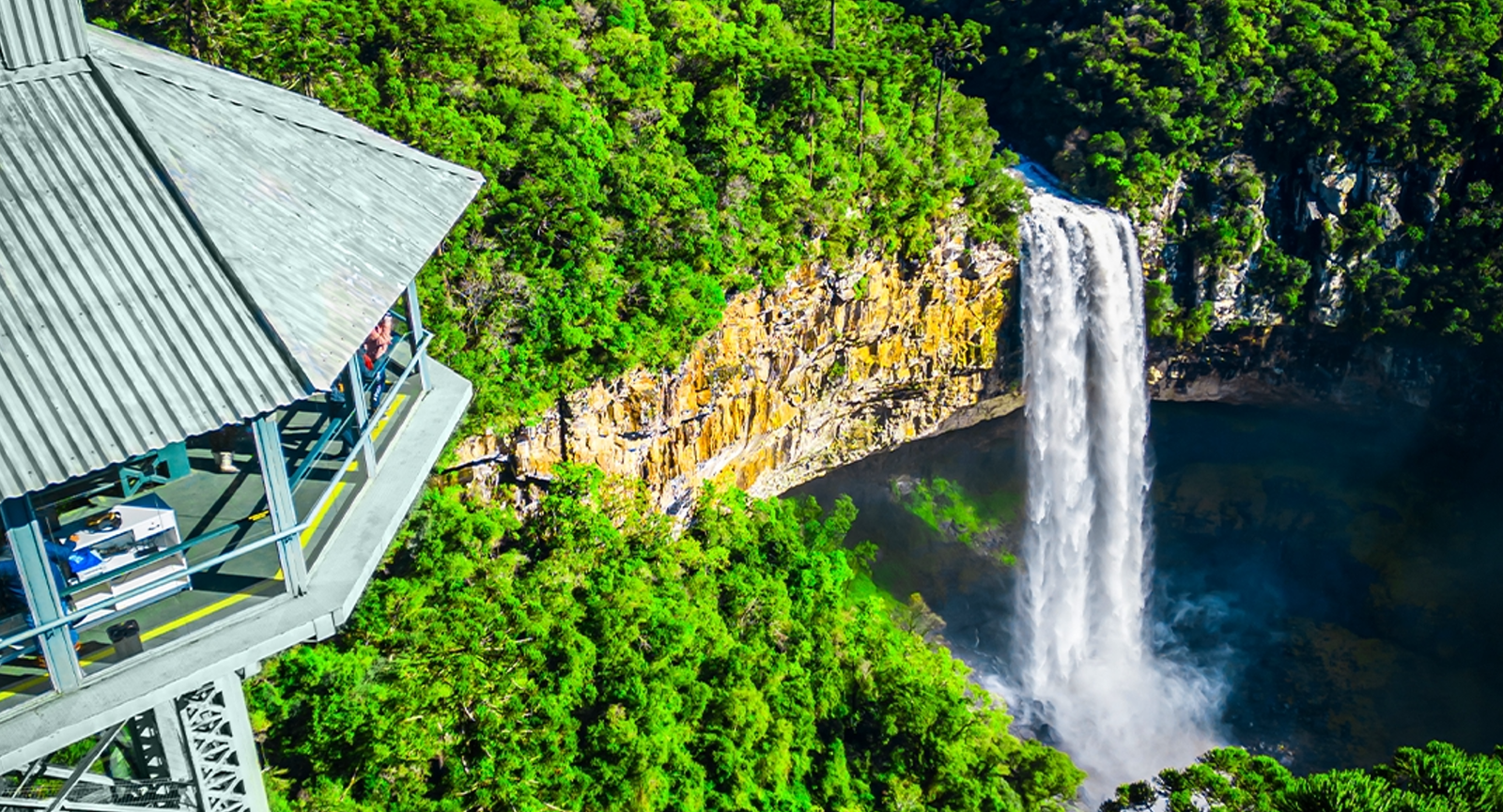 Parque do Caracol, em Canela