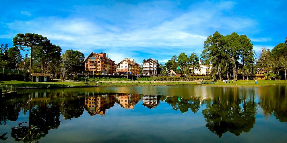Atrativos gratuitos em Gramado LAGO JOAQUINA RITA BIER