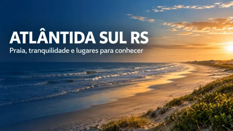 Atlântida Sul RS: o que fazer, praia e lugares para conhecer