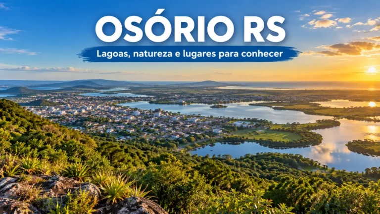 Osório RS: o que fazer, lagoas, natureza e lugares para conhecer