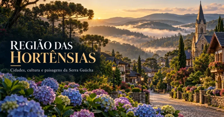 Região das Hortênsias RS: cinco cidades, cultura e roteiro de viagem