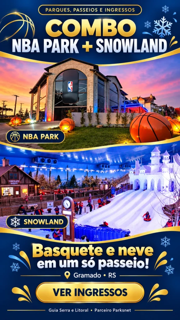 Publicidade — NBA Park + Snowland