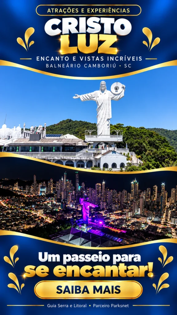 Publicidade — Cristo Luz – Balneário Camboriú – SC