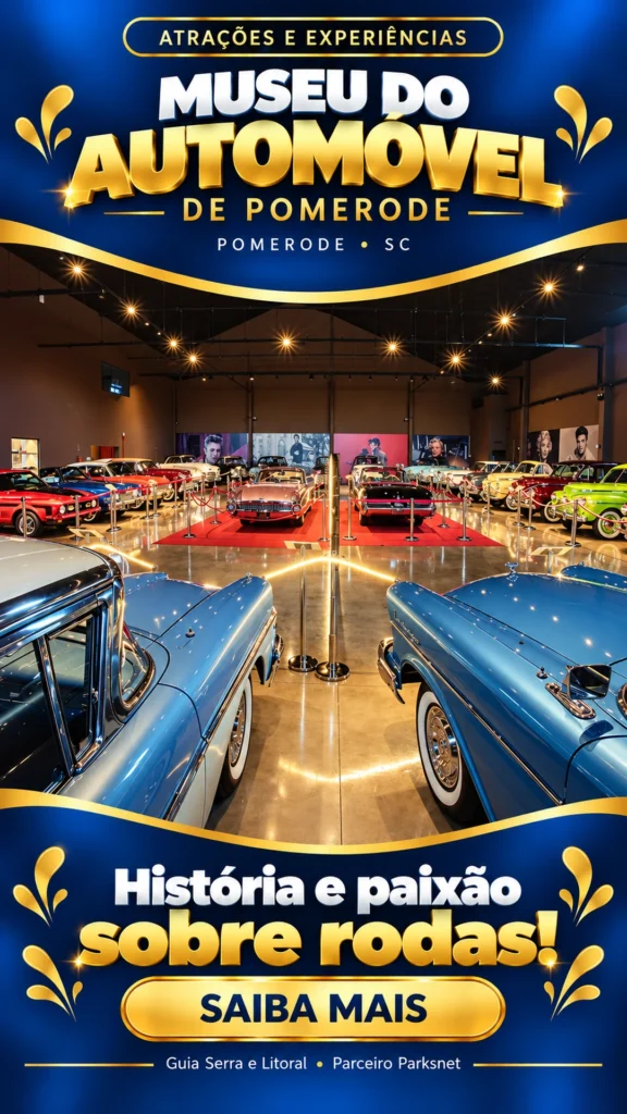 Publicidade — Museu do Automóvel de Pomerode