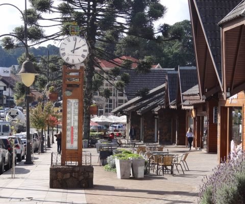 Praça do Moinho em Gramado – RS Praça do Moinho em Gramado - RS